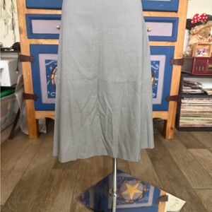 Calvin Klein Black and White A-Line Skirt